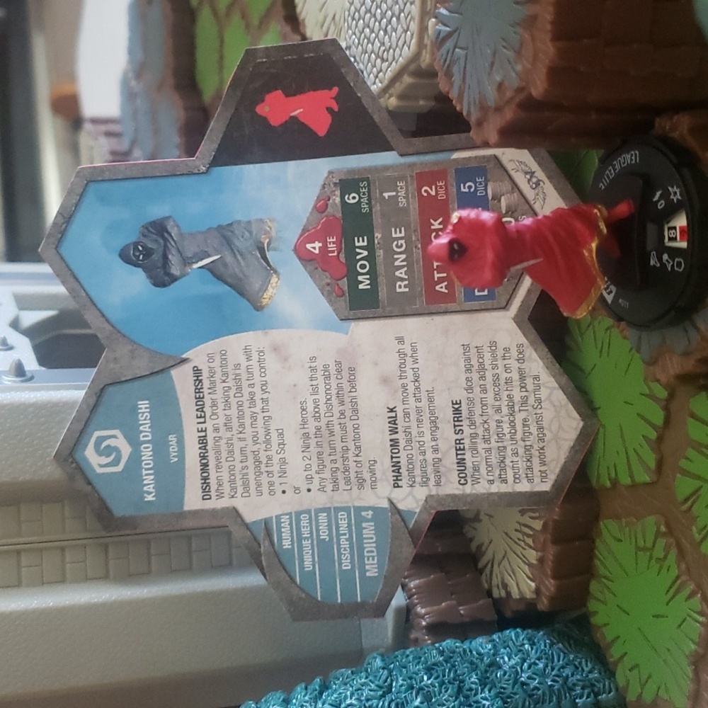 Heroscape Kantono Daishi C3V verified custom